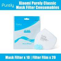 พร้อมส่ง แผ่นกรอง ฟิวเตอร์ Purely Anti-Pollution Air Classic Version พัดลม 20 pcs ฟิวเตอร์แผ่น 10pc SET