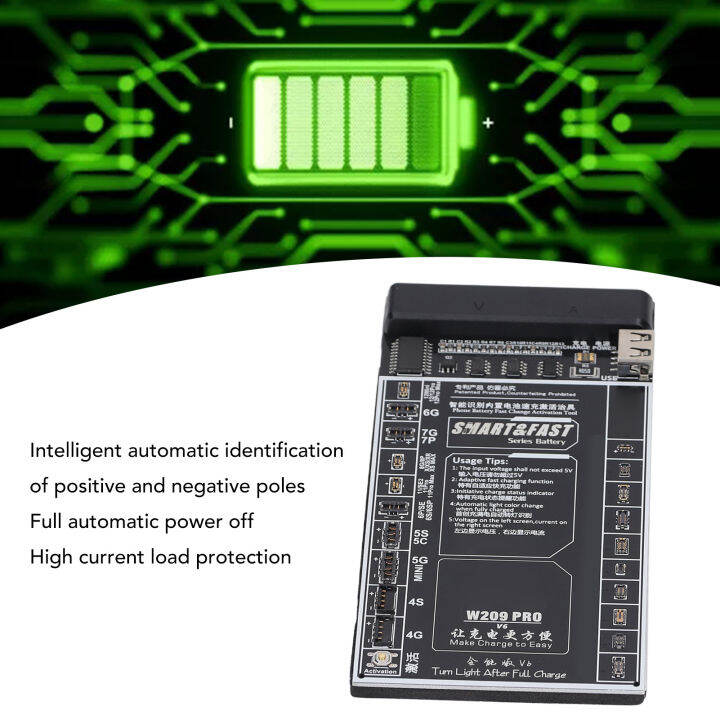 Battery Quick Charging Activation Board Functional LED Display Smart