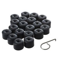 20Pcs Car Wheel Nut Caps Protection Anti Rust Auto Hub Car Tire Screw Caps Nut Bolt Covers Caps Exterior Decoration 17mm