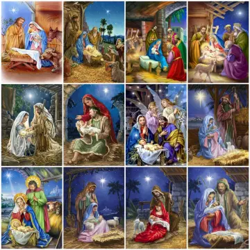 The Official Site of Jesus Christ was Born - DIY Diamond Painting