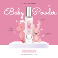 Aro Fragrances น้ำหอมกลิ่นแป้งเด็ก BABY PINK (เบบี้พิ้งค์ ไวท์ซากุระ)