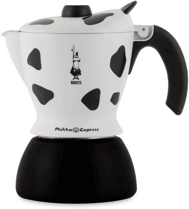 Bialetti Moka Mukka Express เครื่องชงกาแฟ ขนาดเล็ก อะลูมิเนียม Lazada