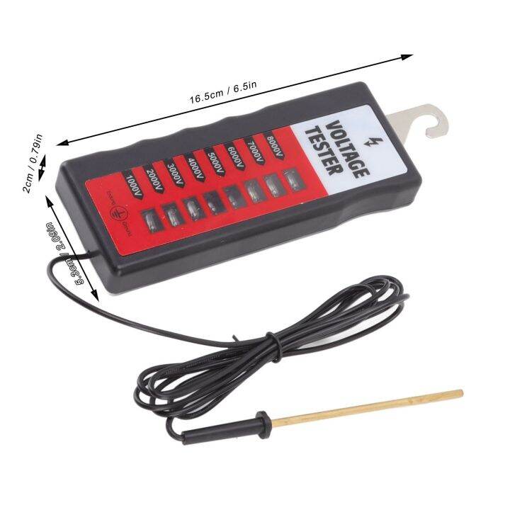 Fences Voltage Meter Copper Plated Probe Electric Fence Tester 1kv 8kv For Testing Lazada Ph