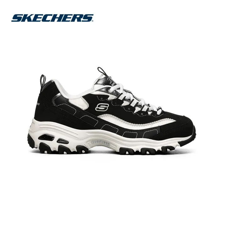 skechers-สเก็ตเชอร์ส-รองเท้า-ผู้หญิง-sport-dlites-1-0-shoes-149463-bkw