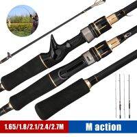 【LZ】☒卐  Fishing Rod 1.65/1.8/2.1/2.4/2.7m Spinning Casting Rod Fishing Lure Pole 2pcs Carp Perch Fishing Freshwater Acessories M Action