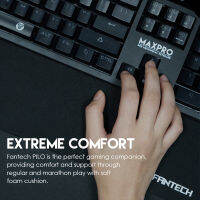 FANTECH AC4101 Keyboard Ergonomic Wristpad 35.9 X 9.5 X 18 CM Non-slip And Made Of Natural Rubber Wrist Pad Keyboard For PC