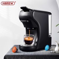 HiBREW H1A Expresso Coffee Machine Compatible with Dolce Gusto Ground Coffee 1450W Fast Heating Auto Power Off 220V-240V 3 IN 1