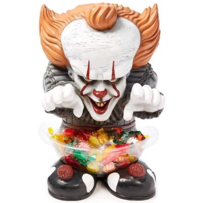 Trick Or Trea Halloween Clown Horror Funny Dwarf Trick And Treat Fairy Garden Accessories Outdoor Decoration Gnomes for Garden