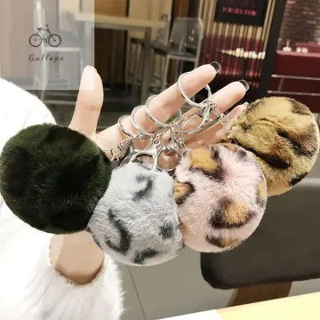 Fur hot sale key chains