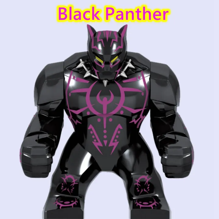 Erik Killmonger Klaw Black Panther TChaka ใช้งานร่วมกับ Legoing Minifigures Marvel Avengers Endgame บล็อกตัวต่อเด็กของเล่นเด็ก