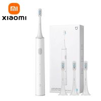 【LZ】❇  XIAOMI-MIJIA T300 Escova De Dentes Elétrica IPX7 Impermeável Escova Sônica Inteligente Clareamento Ultrassônico Escova De Dentes