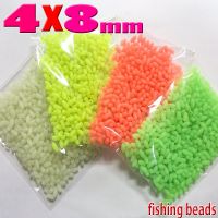 ARRIALL NEW  oval soft fishing beads 4 colors size:4mm*8mm quantity:1000pcs/lot hole diameter:1.5mm Accessories