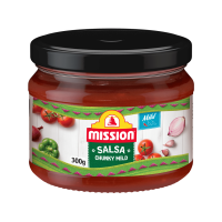 มิชชัน ซอส ซัลซา เผ็ดน้อย 300 กรัม - Mild Chunky Salsa Dip Sauce 300g Mission brand