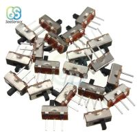 50Pcs SS12D00 SS12D00G3 Interruptor on-off Mini Slide Switch 3Pin 1P2T 2 Position PCB Panel Mini Vertical Toggle Switch