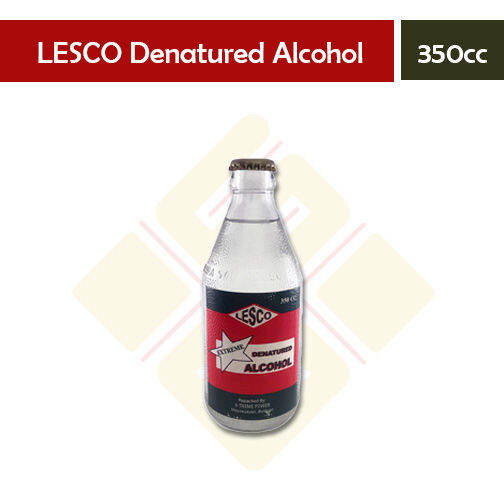 LESCO Denatured Alcohol 350cc Lazada PH