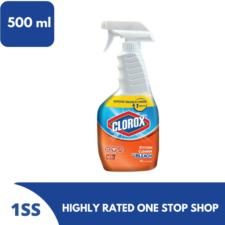 Clorox Kitchen Cleaner Spray with Bleach, 500ml Lazada PH