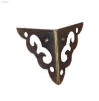 △❍✠ 10Pcs 30mm Vintage Folded Corner Protector DIY Gift Box Wooden Box Jewelry Box Protection Cover Decorative Accessories