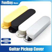 ‘【；】 1Pcs Single Coil ST Electric Guitar Pickup Cover ABS Guitar Pickup Case Holder Black/White/Yellow/Chrome