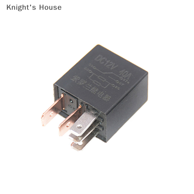 Knights House DC 12V 40A จัดอันดับปัจจุบัน1NO 1NC เสียดาย4/5 Pins Car AUTOMOTIVE ALARM Relay 40 AMP