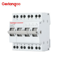 4P 63A 3 เฟส Dual Power Manual Transfer สวิตช์แยก Interlock Circuit Breaker-Mumie