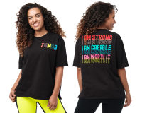 Zumba Strong Tee (เสื้อยืดออกกำลังกายซุมบ้า)