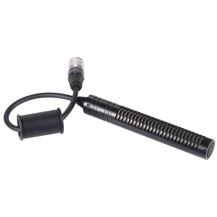 video-recording-interview-stereo-condenser-unidirectional-microphone-camera-microphone-interview-microphone-mic-for-sony-panosonic-camcorder