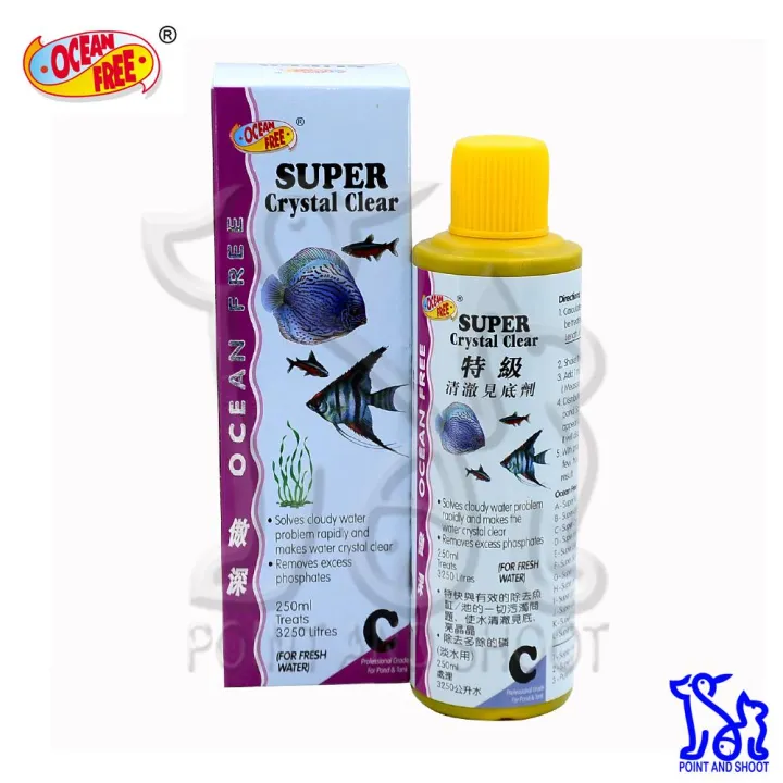 Ocean Free CSuper Crystal Clear Aquarium Fish Medication 250ml