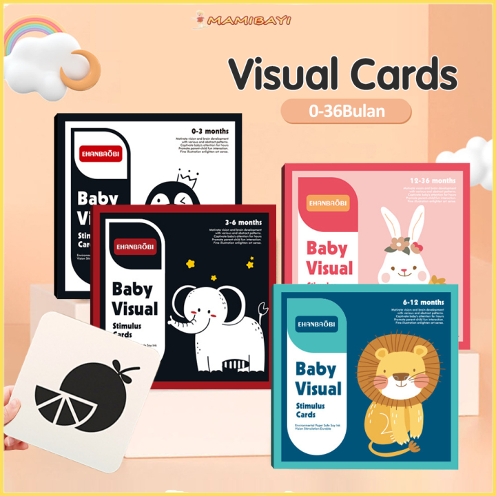 Mamibayi Flash Card Edukasi Anak/Visual Cards / Kartu Pintar Stimulasi