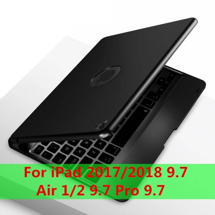 แป้นพิมพ์สำหรับ-apple-ipad-พลิก9-7-2018-2017-9-7-4-5-case-ipad-บลูทูธเคส-pro-แอร์7-9-2คีย์บอร์ดขนาดเล็ก