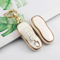 TPU Phnom Penh Car Key Cover Case Shell For Porsche Cayenne 911 996 Macan Panamera Boxster 986 987 981 Key Chains