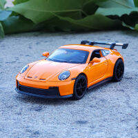 1:32 Porsche 911 GT3 Supercar Alloy Car รุ่น Diecasts โลหะของเล่นรถเสียงและแสงเด็กของเล่นของสะสม Gift