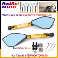 Universal Motorcycle mirror CNC side Rearview For Yamaha TDM900 TDM850 TDM 850 900