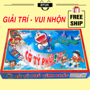 Cờ Tỉ Phú Doremon Việt Nam - Bộ Cờ Tỷ Phú Board game Bàn Giấy