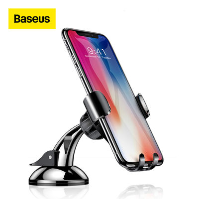 2021Baseus Gravity Car Phone Holder Support Sucker Strong Suction Cup For Xiaomi Samsung Mobilephon Car Mount Auto Phone Stand