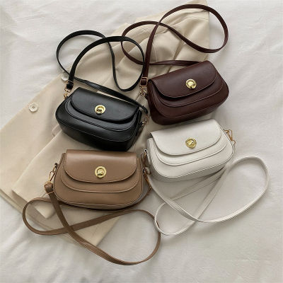 Small Square Bag Solid Color Small Satchel Underarm Package The Single Shoulder Bag Fashion Simplicity