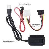 【❂Hot On Sale❂】 fangyili Sata/pata/Ide Drive ไปยัง Usb 2.0สายแปลงอะแดปเตอร์สำหรับ2.5/3.5นิ้วฮาร์ดไดรฟ์2425