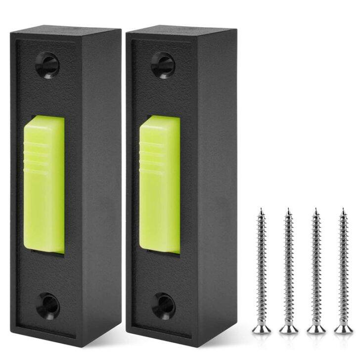 Universal Garage Door Opener Switch 41A4166 Lighted Wall Mounted Push Button Black Finish with