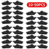 ۞ 10 PCS/Sets Selling Tents Awning Wind Rope Clamp Awnings Plastic Clip Camping Windproof Tent Crocodile Clip Outdoor Camping