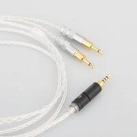 2.5/3.5/4.4mm Balanced 8core Silver Plated Headphone Upgrade Cable for HD700 HD 700 M1060 M1060c Audio grade cable