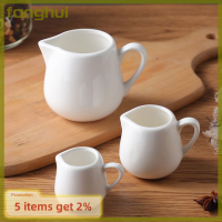 Fanghui 60MLWhite เครื่องดื่มกาแฟชาเซรามิกขนมหวานอาหารเช้าแก้วนม