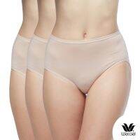 kennedye Short Panty กางเกงในรูปแบบเต็มตัว แพ็ค 3 ชิ้น รุ่น WU4C34/WU4T34 สีเบจ (BC)