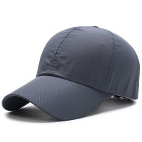 【cw】Breathable Thin Mesh Baseball Cap Men Portable Quick Drying Sun Hat Golf Tennis Running Hiking Fishing cap