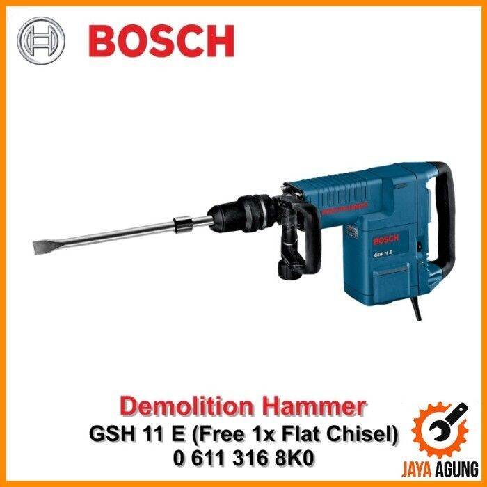 Bosch Mesin Bobok Beton GSH11E / Demolition Hammer GSH 11E Lazada