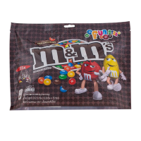 M&amp;M Milk Chocolate Fun size เอ็มแอนด์เอ็ม มิลค์ช็อคโกแล็ต ฟันไซส์ ช็อกโกแลตนมเคลือบน้ำตาลสีต่างๆ 175 กรัม