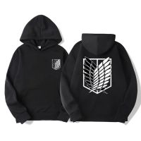 Attack on Titan Mens Hoodie Anime Hoodies Men Women Streetwear Pullover Harajuku Hoodies Sweatshirt Clothes