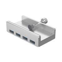 【Online】 liaoxian3105992120 USB Hub, 4พอร์ต USB 3.0คลิปประเภทอลูมิเนียมแบบพกพาขนาดเดินทางซูเปอร์ความเร็วแยก USB ที่มีไฟ LED สีฟ้าสำหรับแล็ปท็อปพีซี