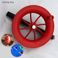 Jettingbuy】ขายแฟลชเล่นกลางแจ้งคุณภาพสูงมือจับว่าวไฟสีแดงอุปกรณ์ม้วนเก็บขดลวดสายบิดสำหรับเด็กผู้ใหญ่