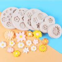 3D Silicone Mold Daisy Flower Fondant Mould  Cake Decorating Tool Sugar Chocolate  Mold Baking Accessories Kitchen Tools