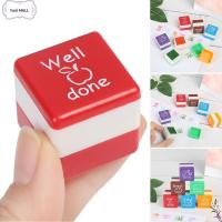 YANL MALL 6pcs/set อัลบั้ม DIY สมุดภาพ ดีมาก อนุบาล คำสรรเสริญ อุปกรณ์สำหรับครู ให้รางวัลเด็ก แสตมป์ให้กำลังใจ