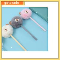 GOTORADE 6Pcs สีดำสีดำ ปากกาหมึกหมึก สีขาวขาว สีชมพูอมชมพู ปากกาหมึกซึม ที่มีคุณภาพสูง เอบีเอสเอบีเอส ปากกาของขวัญ ออฟฟิศสำหรับทำงาน